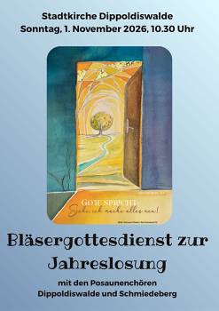 Bläsergottesdienst zur Jahreslosung
