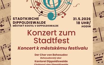 Konzert zum Stadtfest in Dippoldiswalde am 31.5.