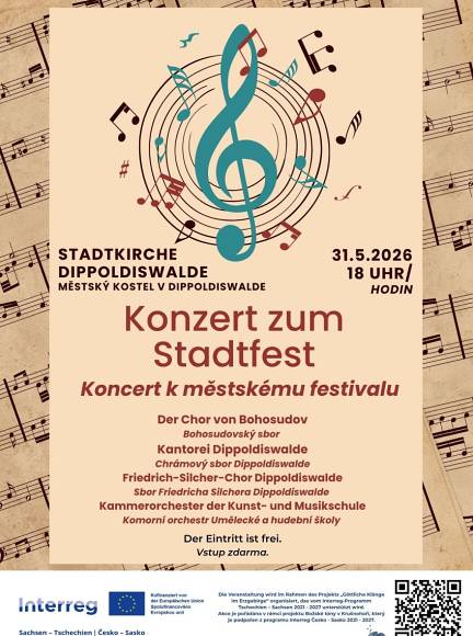 Konzert zum Stadtfest in Dippoldiswalde am 31.5.