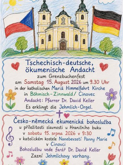 Tschechisch-deutsche ökumenische Andacht zum Grenzbuchenfest
