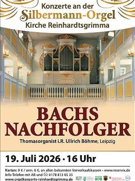 Orgelkonzert Reinhardtsgrimma