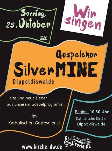 Katholische Kirche Dippoldiswalde Gospelchor SilverMine 