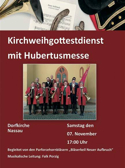 Hubertusmesse und Kirchweihgottesdienst