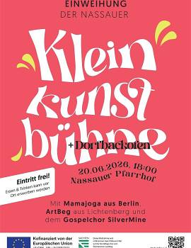Einweihung der Nassauer Kleinkunstbühne
